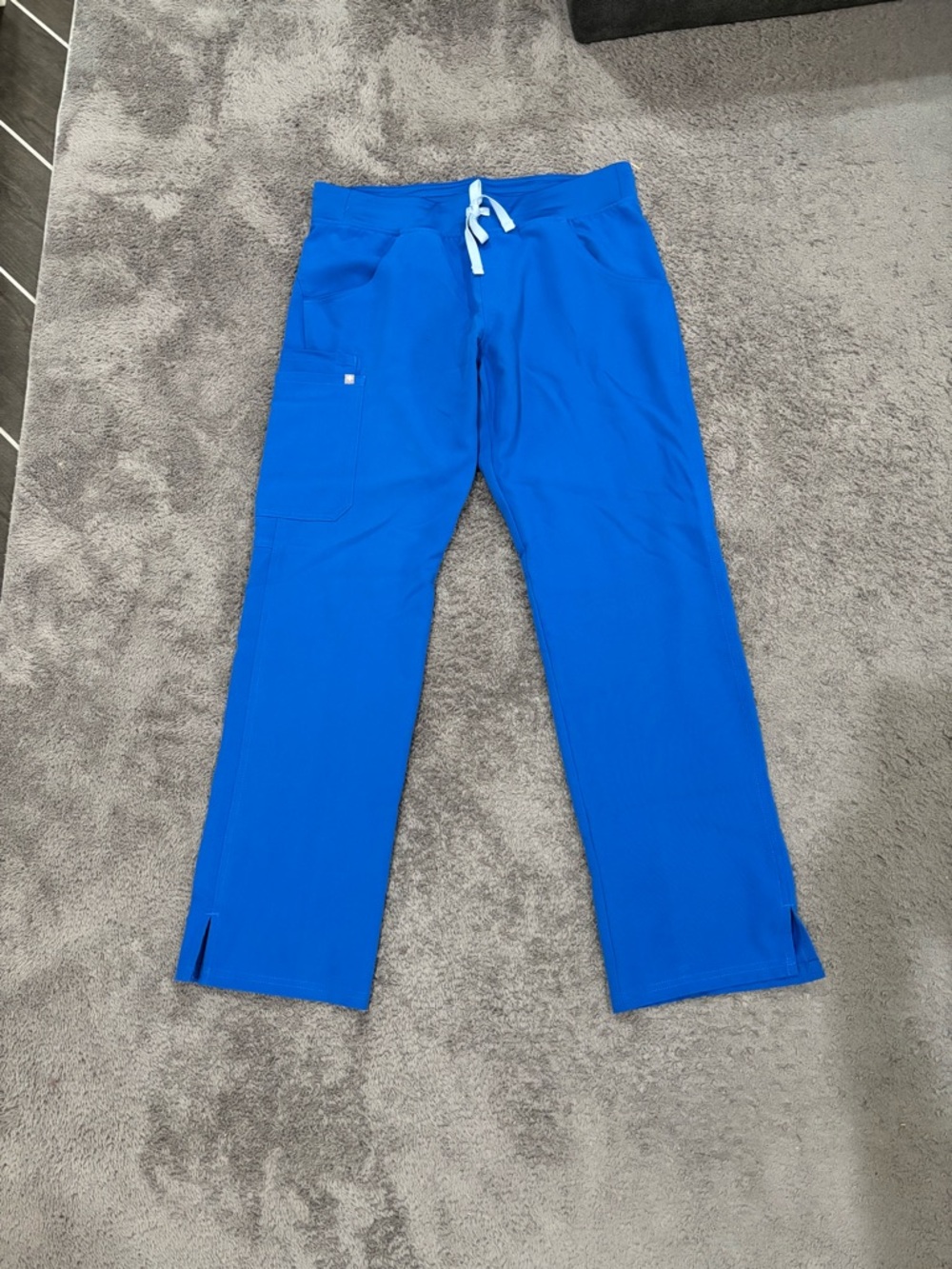 Medium FIGS Royal Blue Scrub Pants